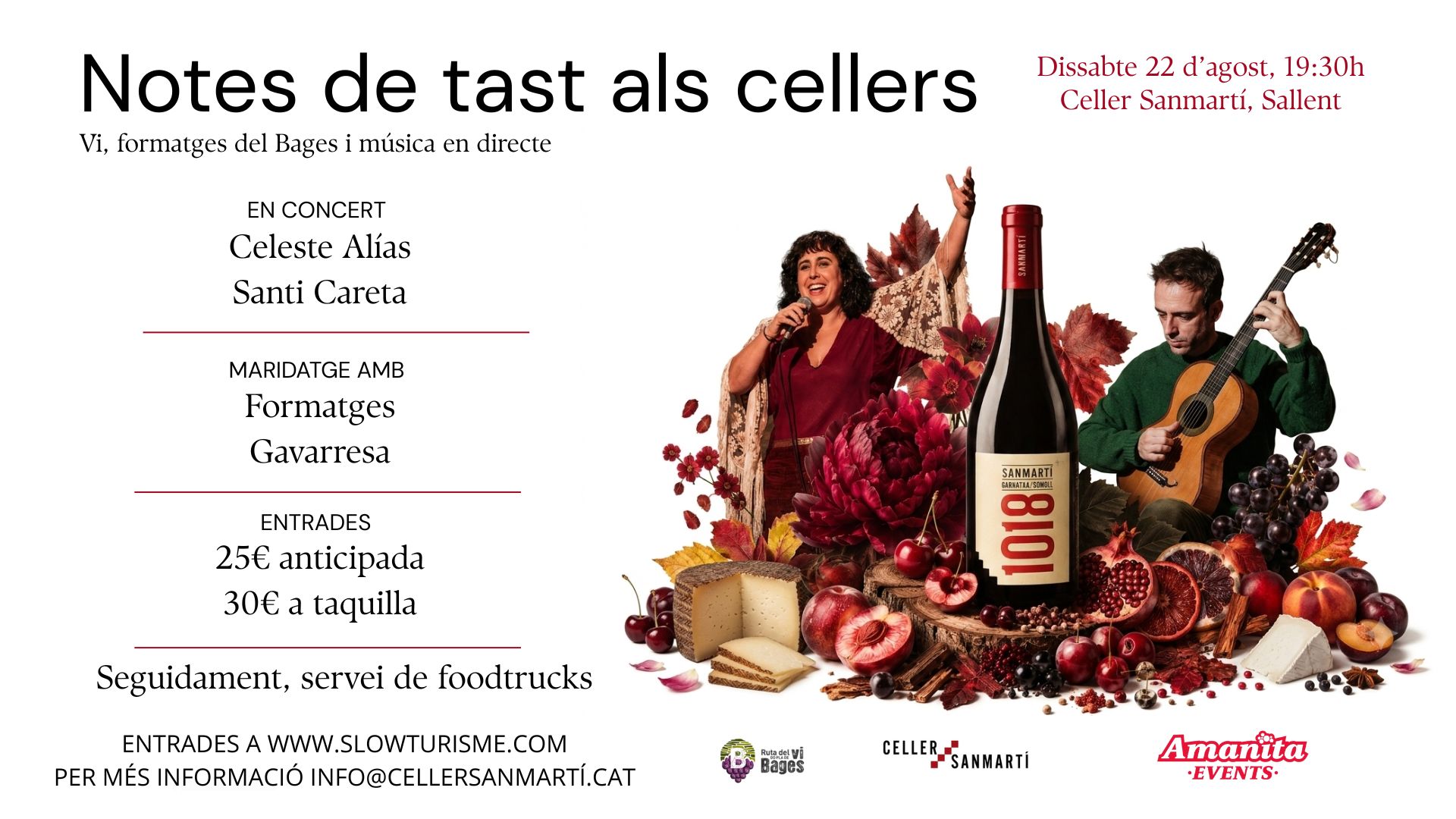 Notes de Tast al Celler Sanmartí